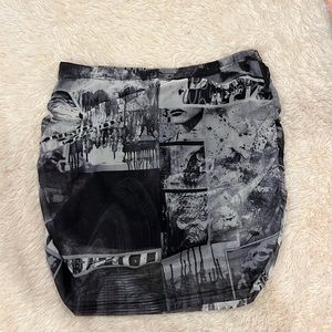 mini mesh skirt